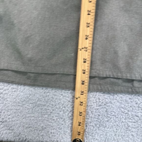 Lululemon‎ Shirt Mens XL Green Snap Button Performance Stretch Long Sleeve - Picture 6 of 9